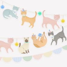 Load image into Gallery viewer, Meri Meri Cute Kittens Garland
