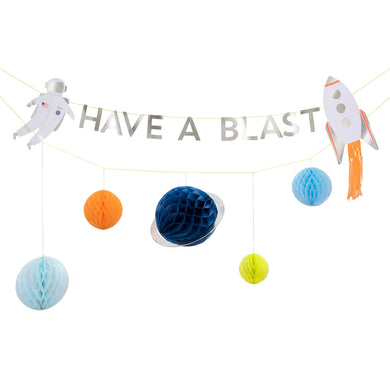 Ballons confetti multicolores Meri Meri - Happy Fiesta Lyon