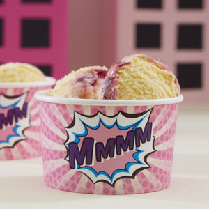 Pink Superhero Treat Cups