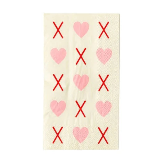 XOXO Hearts Guest Towel