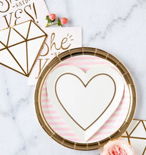 Load image into Gallery viewer, Heart Dessert Plates
