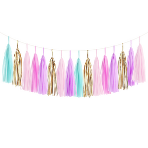 Unicorn DIY Tassel Garland Kit